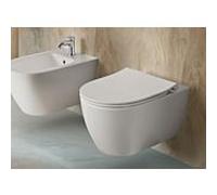 Bidet mural Ideal Standard O T568101 34,5 x 53 x 29,5 cm, avec trou pour robinet/trop-plein, blanc