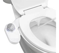 Bidet non électrique - Buse double autonettoyante Lavage frontal et arrière Fixation de siège de toilette à eau douce Installation facile(7-8 North America)