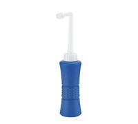 Bidet portable 500 ml - Douchette intime - Lit de la semaine - Pulvérisateur hygiénique avec buse d'angle de 75° - 14 bouteilles de douche pour le traitement des hémorroïdes, la grossesse, bleu