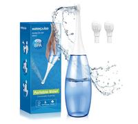 Bidet Portable Douchette Intime Maternité Innovant avec Douchette Portable pour Douche Intime Périnée et Douchette Post Partum | Capacité 450ml, 0% BPA, Sac de Rangement Inclus