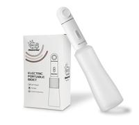 Bidet Portatif, Bidet Portatif électrique, bidet portable, Bidet de main avec le sac de voyage post-partum et soins de bébé | Traitement hémoroïde(Blanc)
