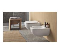 BIDET SUSPENDU GEBERIT SMYLE SQUARE BLANC