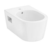 Bidet Suspendu Hansgrohe EluPura Original S avec trou, trop-plein, HygieneEffect, rond, 540 Blanc 62045450