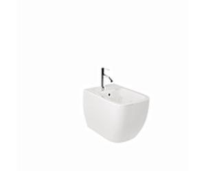 Bidet suspendu Kludi RESA C 28BIW0143 52 cm, fixations invisibles, blanc brillant