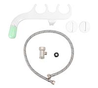 Bidet Ultra Slim en ABS, Accessoire WC avec Tuyau Cuivre 7/8, Kit Douchette Toilette - Installation Facile, Hygiène Assurée, Jet Régulier