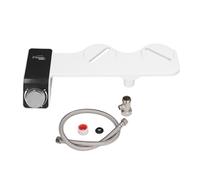 Bidet WC à Unique, Plastique ABS, Pression d'Eau Réglable, Installation Facile, Compatible 1 / 2in Asie Australie UK - Auto - nettoyant, Confort Personnalisé, Écologique et Prati (9/16in Amérique