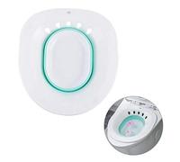 Bidetbecken Bidet Abattant de WC pliable en plastique pour adultes Capacité de lavage Convient pour les adultes À poser sur le bord des toilettes (env. 39 x 36 x 12 cm)