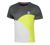 BIDI BADU Bubble T-shirt Hommes-Gris,Jaune Citron