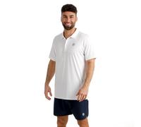 BIDI BADU Crew 2.0 Polo Hommes-blanc