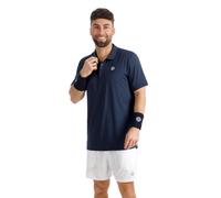 BIDI BADU Crew 2.0 Polo Hommes-bleu foncé L