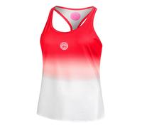 BIDI BADU Crew Gradiant Débardeur Tank Top Femmes-Rouge,Blanc S
