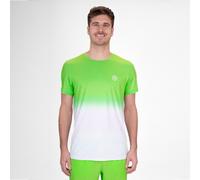 BIDI BADU Crew Gradiant T-shirt Hommes-Vert Fluo,Blanc