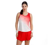 BIDI BADU Crew Racerback Débardeur tank top Femmes-rouge, blanc