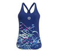 Bidi Badu Decoration Débardeur Tank Top Femmes Bleu_foncé - L L