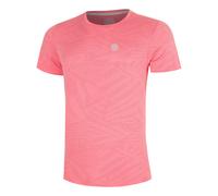 BIDI BADU Freeze Out Structured T-Shirt Hommes Rose