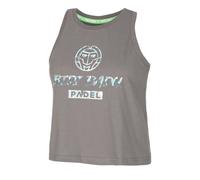 Bidi Badu Good Vibes Logo Chill Débardeur Tank Top Femmes-gris,bleu Gris - S S