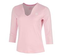 BIDI BADU Hey Laguna V-Neck Haut manches longues Femmes-vieux rose L