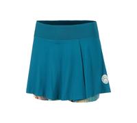 BIDI BADU Komodo Printed Wavy Jupe Femmes-Bleu Petrol S