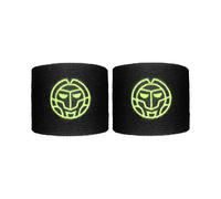 BIDI BADU Night Flash Poignet Pack de 2 unités court - noir, jaunes fluo nosize