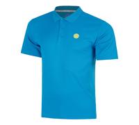 BIDI BADU Out of Control Polo Hommes - bleu, jaunes fluo XL