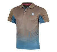 BIDI BADU Spectrum Spirit Polo Hommes-Marron,Bleu S