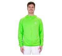 BIDI BADU Crew Hood Gilet En Coton Hommes-Vert Fluo M