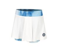 BIDI BADU Watercolour Printed Wavy Jupe Femmes-Blanc,Bleu