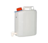 Bidon 10l plastique alimentaire avec robinet Ø 40 mm