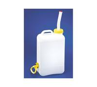 Bidon 16l blanc avec bec verseur COMET