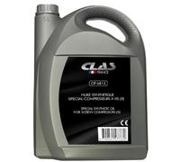 Bidon 5L d'huile synthétique spéciale compresseurs à vis - OP 6813 - CLAS Equipements