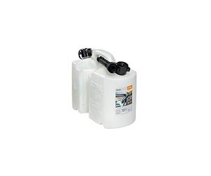 Bidon 8810120 Combi pour 5L carburant et 3L Huile, transparent