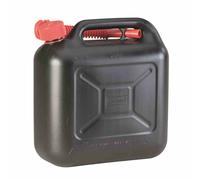 Bidon À Essence 10 L Noir Avec Tuyau De Décharge Neuf
