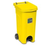Bidon À Roulettes Stefanplast 25605 Urban Eco Système Avec Pédale