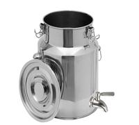 Bidon Alimentaire 5/7/9/14l Avec Robinet Seau en Inox Avec Couvercle De Transport De Lait De Ferme Bidon De Baratte,Capacity-14Liters