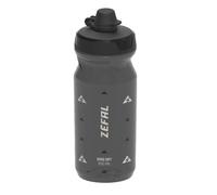 Zéfal Bidon vélo Sense Soft 65 No Mud – Protection tétine, Sans BPA – Noir fumé 650 ml