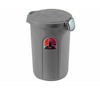 Bidon Avec Couvercle Tom Litres 46 Argent 70500 Stefanplast