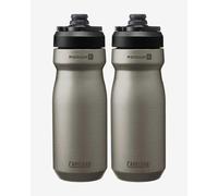 Bidon Camelbak Podium Isolé Titane 530 ml gris (2 unités)