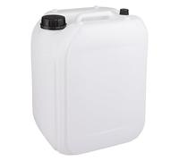 Bidon de 20 L UN avec ventilation - Bidon pour carburant, bidon pour eau, bidon pour essence - Plastique (HDPE) - Bidon DIN61 20L - Sans BPA - Naturel