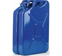 Bidon de carburant 20l bleu de signalisation RAL 5005 acierbl.0,9mm L345xl165xH470mm VALPRO