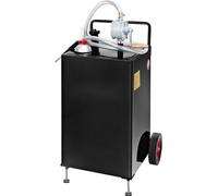 Bidon de carburant 30 gallons avec 2 roues et pompe manuelle, noir - Smarter Sprint Storage - Kraftstoff Caddy