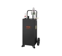 Bidon de Carburant Capacité 30gal Réservoir de Stockage de Carburant Avec 2 Roues