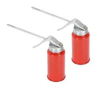Bidon de Graissage à Pompe, 2 Bidons de Graissage pour Pistolet Pulvérisateur de 200 Ml, Bidons d'huile pour Pompe à Main en Fonte, avec Diamètre de Tuyau d'injection de