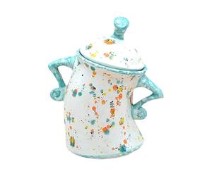 Bidon de Rangement en Céramique - Bidon avec Position | Attitude Bidon Créatif Hands On Hips de Conservation Alimentaire Beau Récipient de Cuisine pour Biscuits, Bonbons, Café, Thé, Sucre