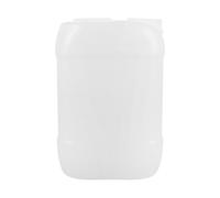 Bidon de Stockage Liquide 5l en Plastique Blanc, Récipient Stable