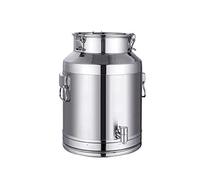 Bidon de transport de lait de ferme - 5L/9L/14L bidon de baratte à lait pot seau à vin baril seau à eau huile réservoir à thé avec couvercle scellé et robinet/A / 9L