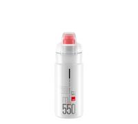 Bidon de vélo Elite Jet Plus logo clair/gris 550 ml