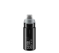 Bidon de vélo Elite Jet Plus logo noir/gris 950 ml