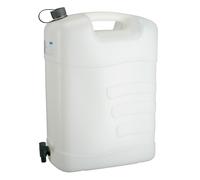 Bidon d'eau de 35 l avec robinet, polyéthylène