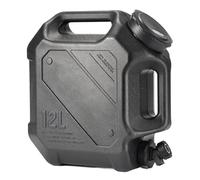 Bidon d'eau de camping - Jerrican | 12 L réservoir d'eau avec robinet | 36 x 34,5 x 15,5 cm sans fuite, fournitures de camping et de randonnée pour activités de plein air et pique-nique