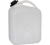 Bidon d'eau en plastique avec couvercle ou robinet blanc